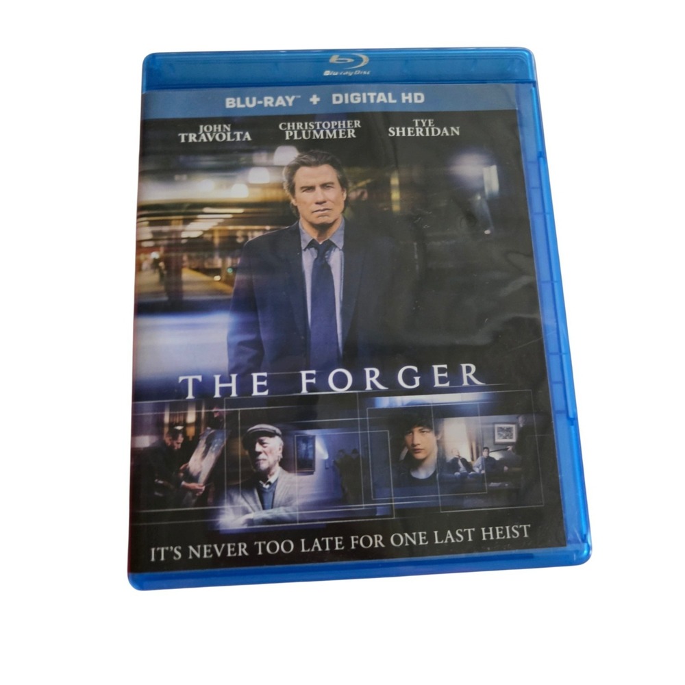 The Forger (Blu-ray, 2014) John Travolta Christopher Plummer Tye Sheridan